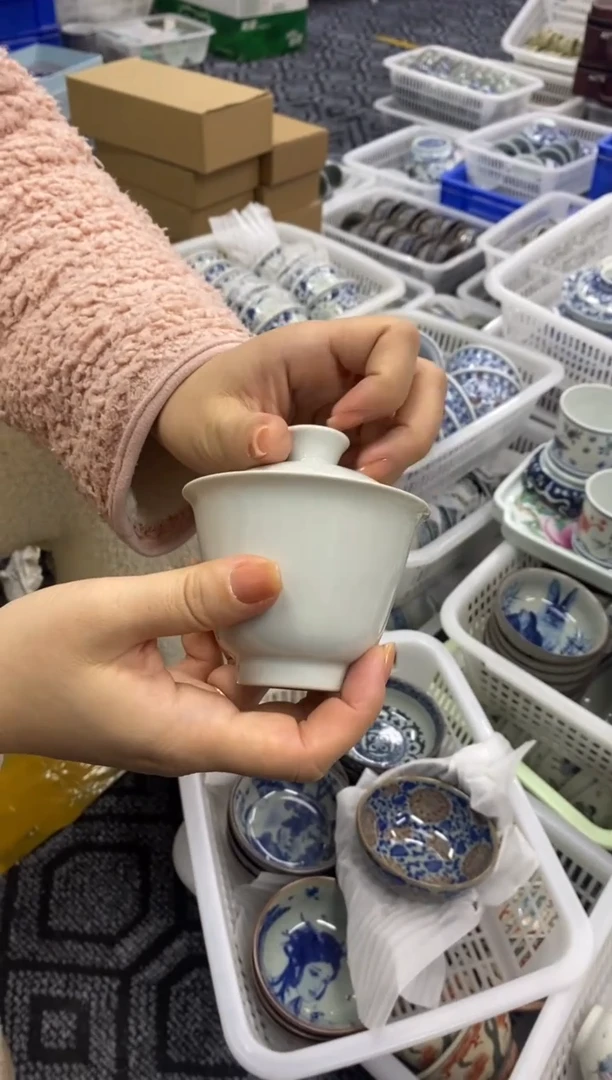 摆件陶景德陶瓷茶具容量约110