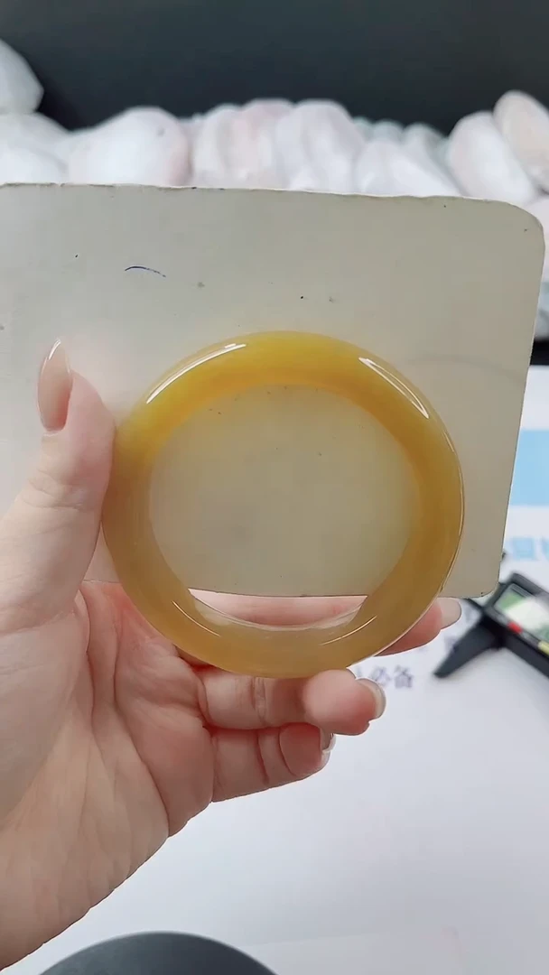 未镶嵌手镯石英质玉多样性发货V294