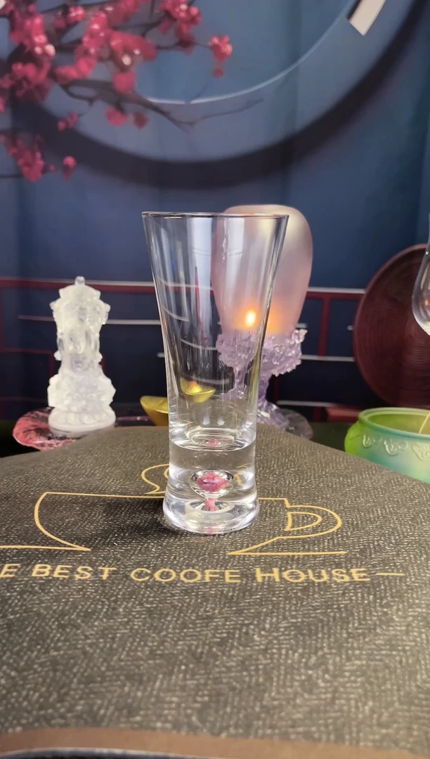 两只装水晶玻璃轻奢盖碗防烫耐热泡茶碗