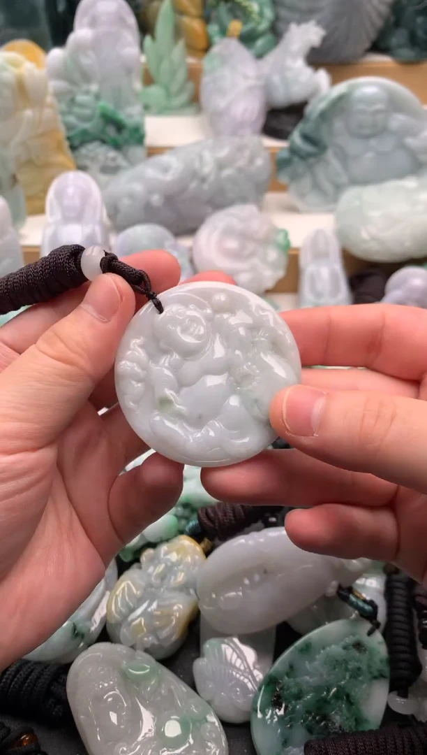 吊坠(不含链)未镶嵌翡翠1