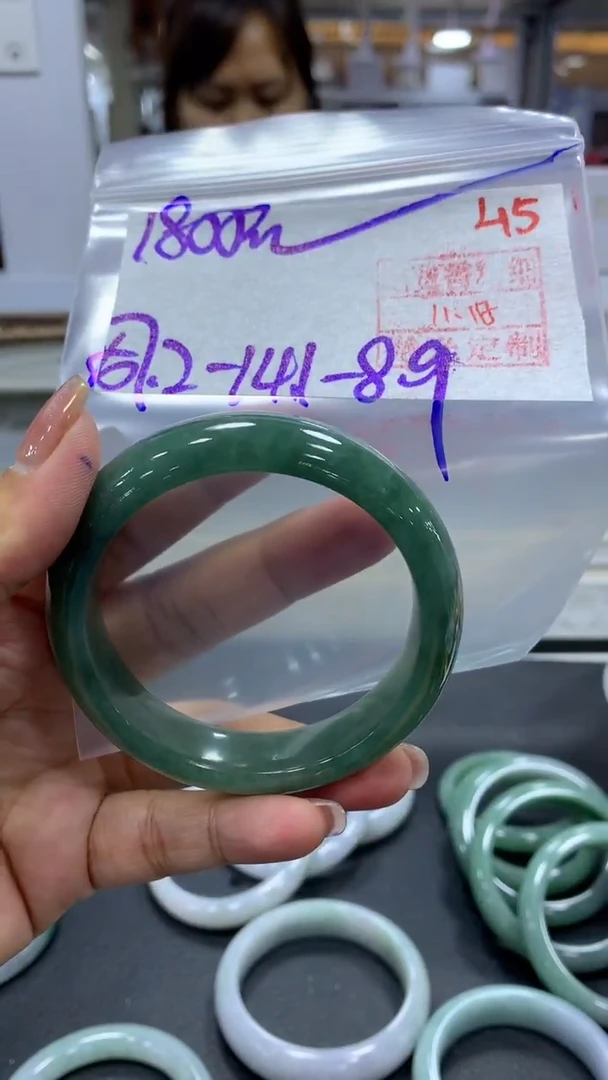未镶嵌定制翡翠毛货需精细抛光+拍一发一+45