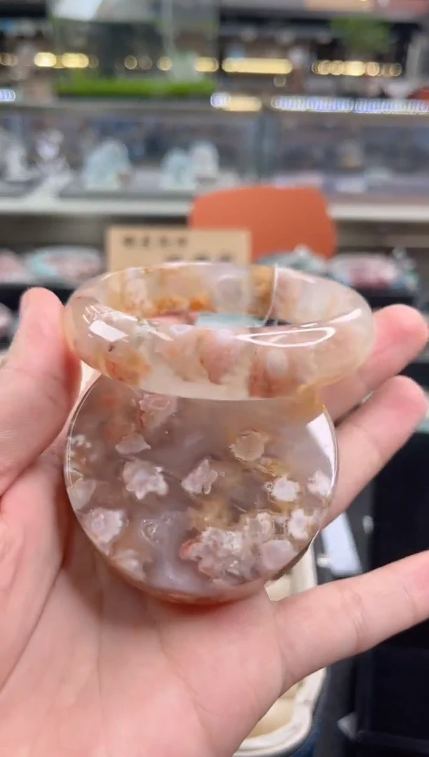 未镶嵌手镯石英质玉62圈口（赠品镯心）S965877
