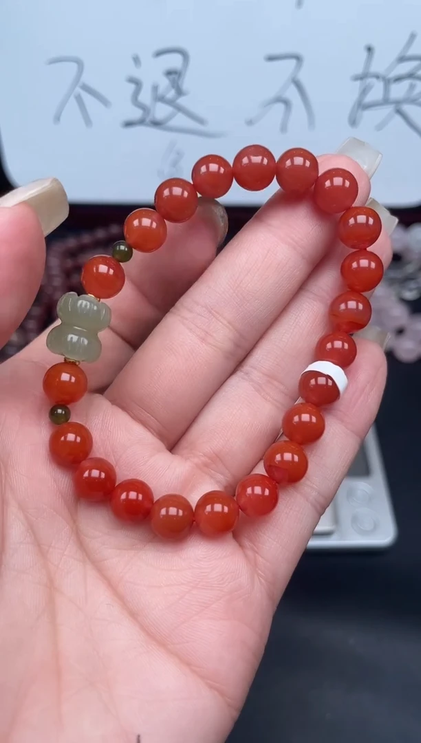 未镶嵌手串南红玛瑙手串多样性发其一XH046