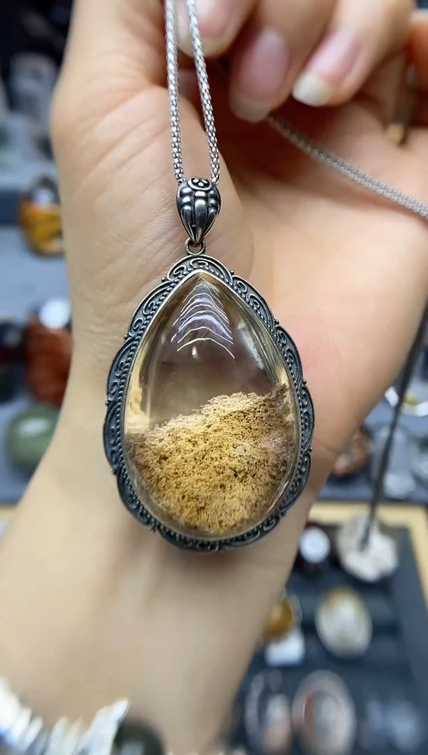 【闪购商品】水晶颈饰银S925镶嵌水晶水晶