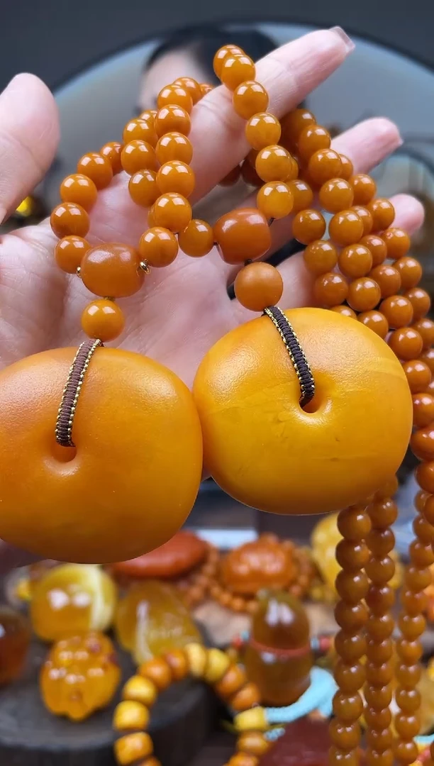 【闪购商品】琥珀裸石未镶嵌首饰 假1赔4（多样性发货1件