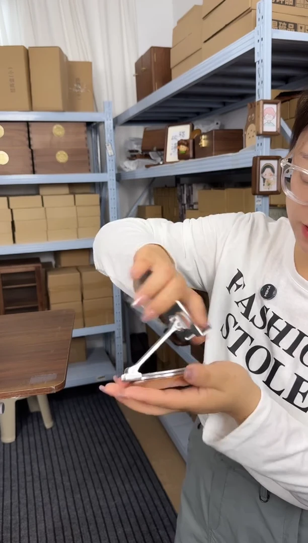 木实木小号便携手机支架