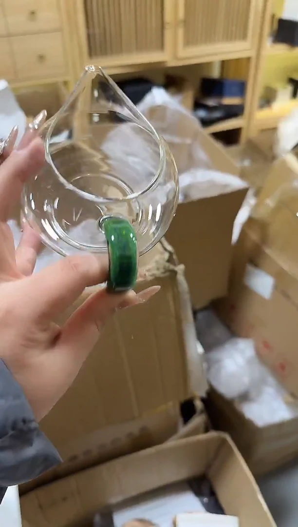 绿彩淡然公道杯867