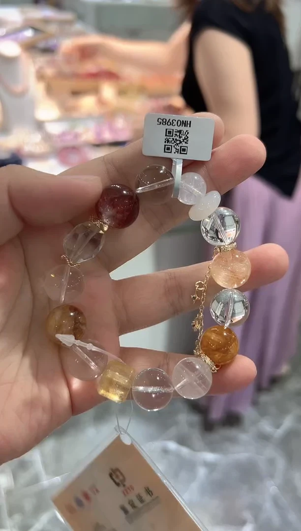 水晶手串未镶嵌手串