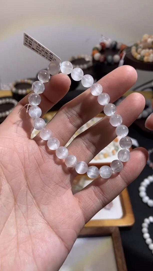 未镶嵌手串水晶4号链接 卡7咪+