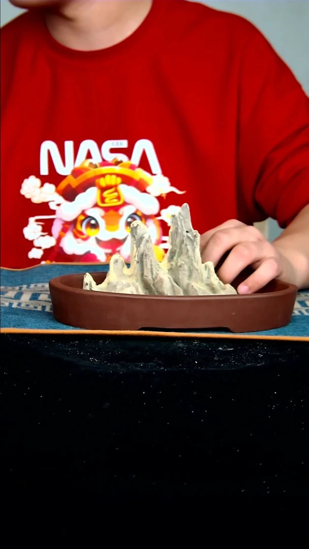 【闪购商品】紫砂假山15*9.5紫砂假山一套