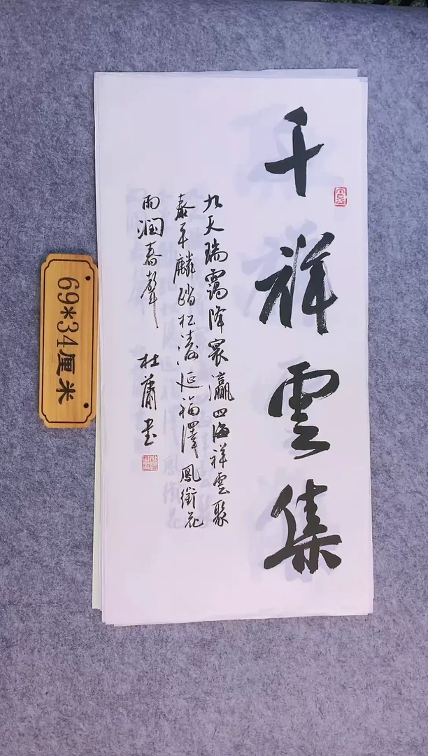 书法0030中书协杜潇老师书法作品