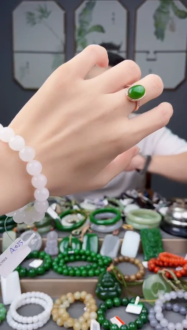 颈饰银S925镶嵌和田玉多样性发货拍一单发一个