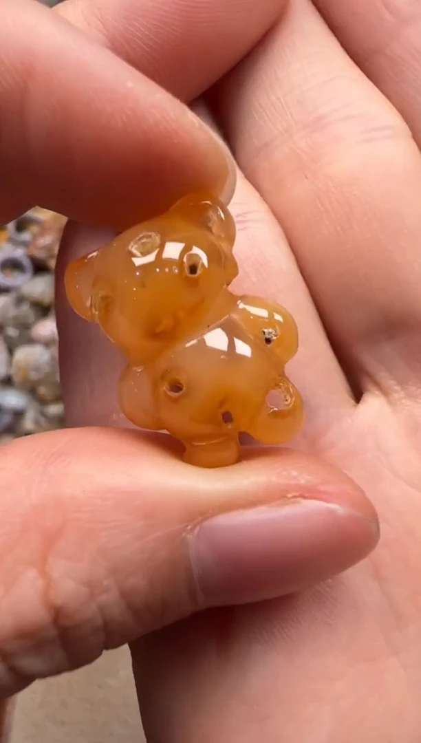 【闪购商品】硅化珊瑚（珊瑚玉）颈饰未镶嵌049