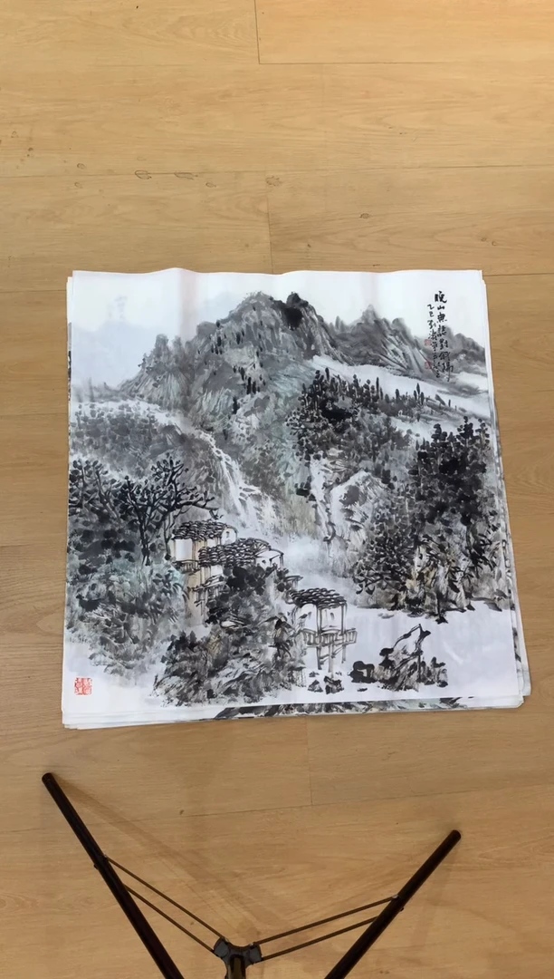 国画刘海军老师作品