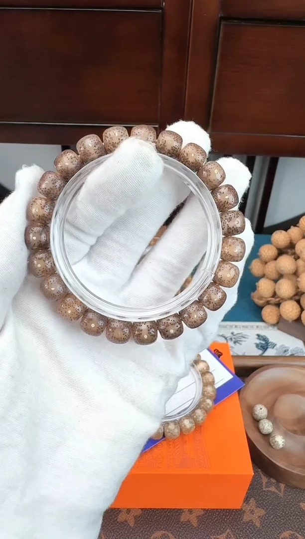 手串星月菩提2083灰冰糯透