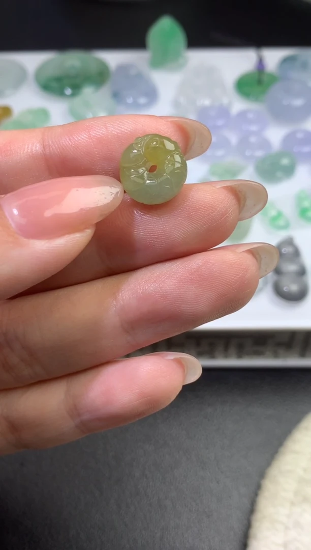 未镶嵌定制翡翠毛货 12.5*6.1