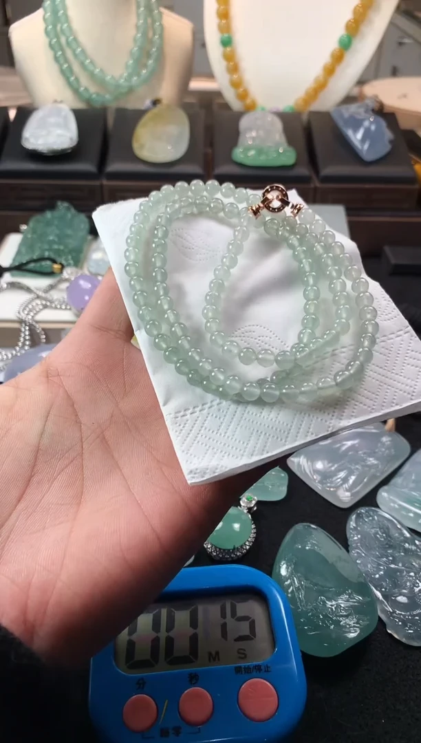 未镶嵌定制翡翠佳*～  S毛货不退不换