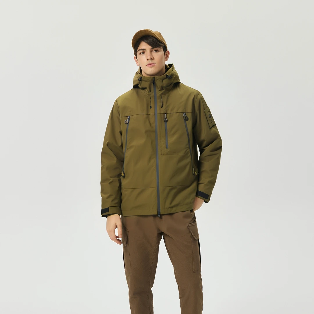 【宠粉款】【户外连帽夹克】CAT卡特男士魔术贴通勤外套CO1JAW66131