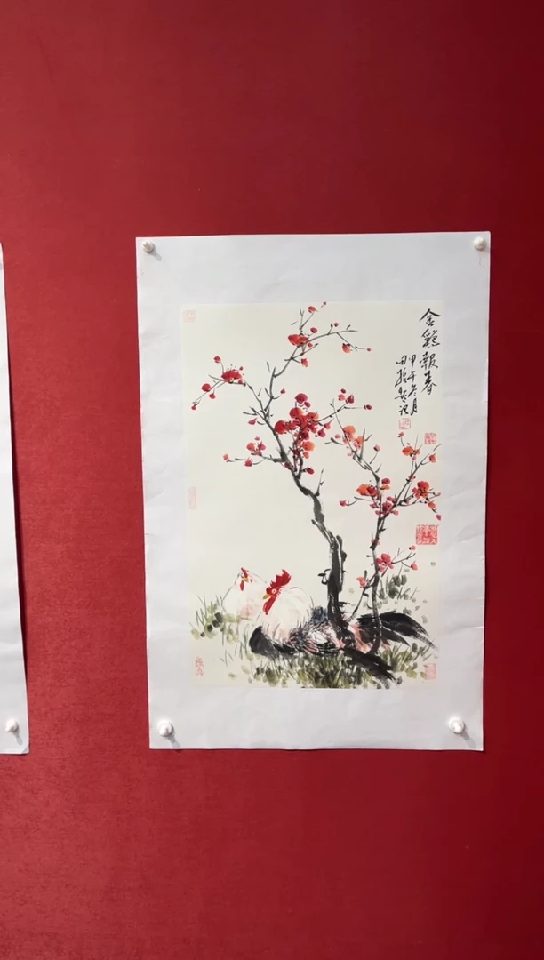国画老师现场创作 7