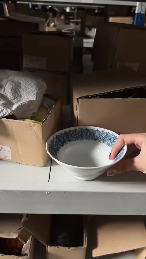陶瓷白山伦敦 小号汤碗