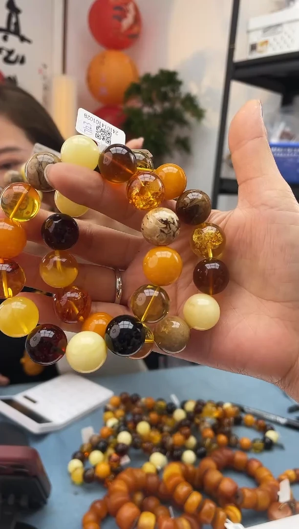 【闪购商品】琥珀珠宝奇石未镶嵌357 16/7多样性发一