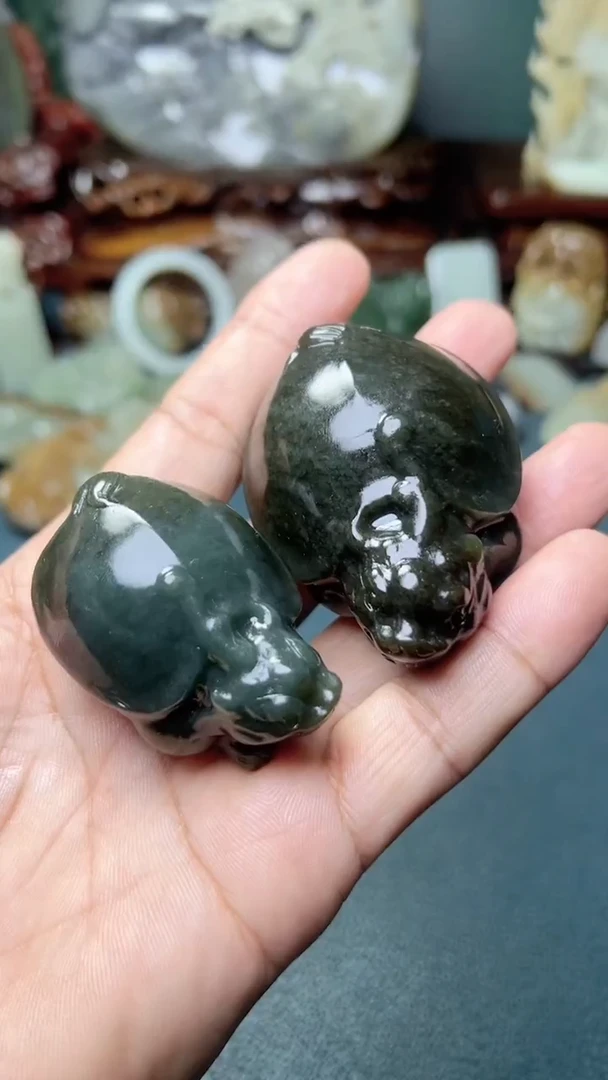 未镶嵌和田玉把件2