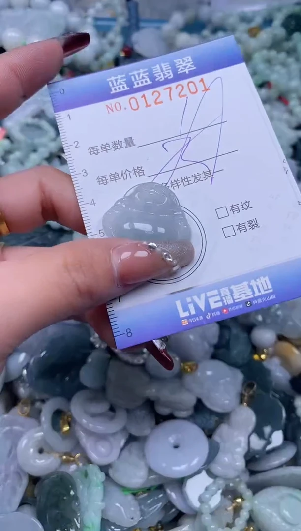 【闪购商品】翡翠颈饰未镶嵌闪购0127201多样性发其一