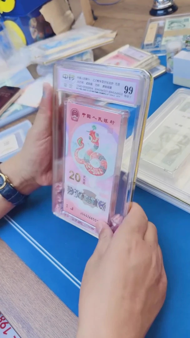 塑料蛇钞整刀中钞鉴定99分