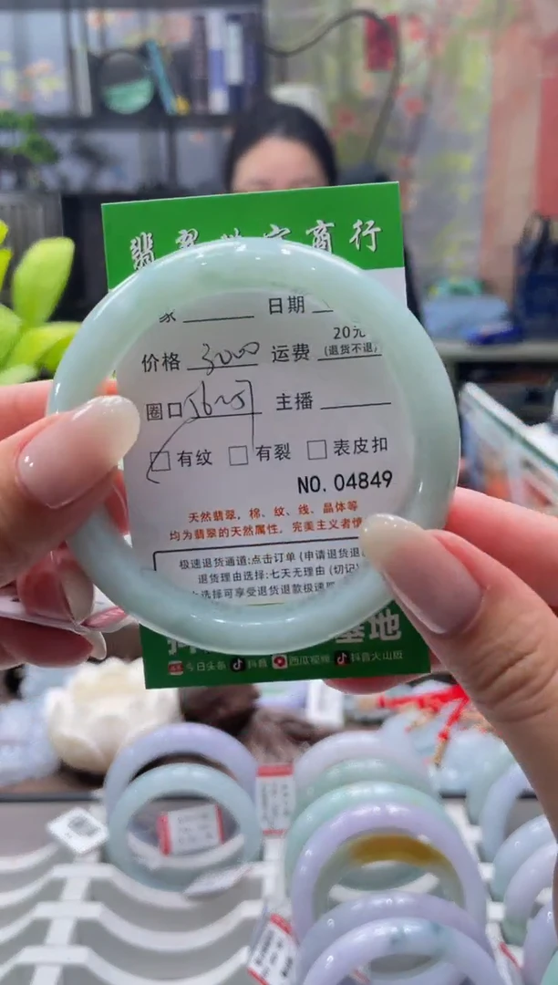 未镶嵌手镯翡翠4849****