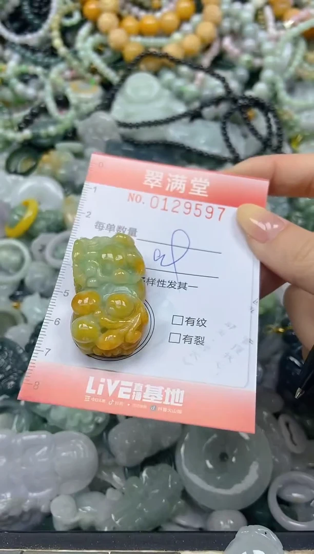 颈饰未镶嵌翡翠闪购0129597