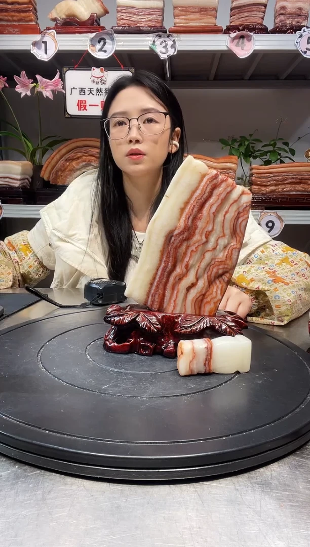 石材天然石材柳州猪肉石16-23-2.2