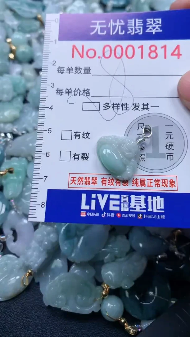 颈饰未镶嵌翡翠1814