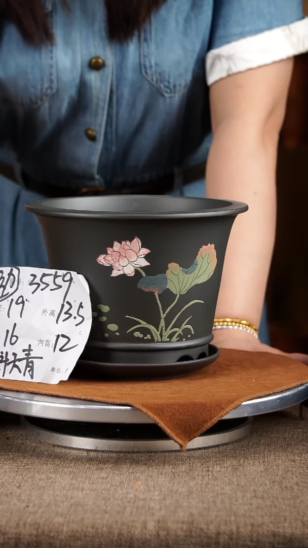 紫砂花盆紫砂花盆3559+z