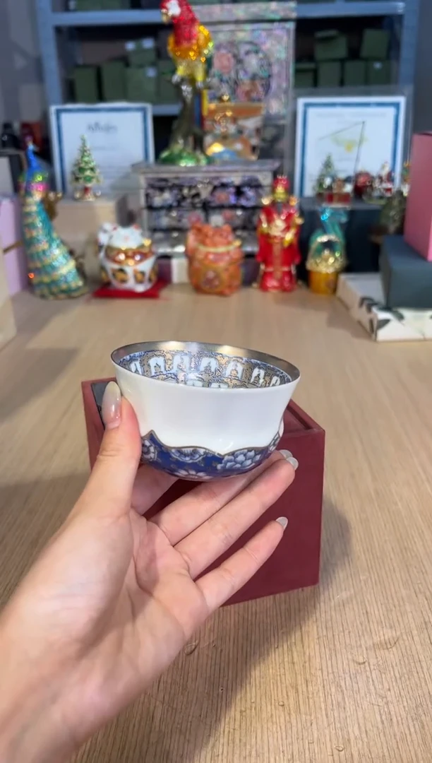 【闪购商品】杯132万佛平脚杯