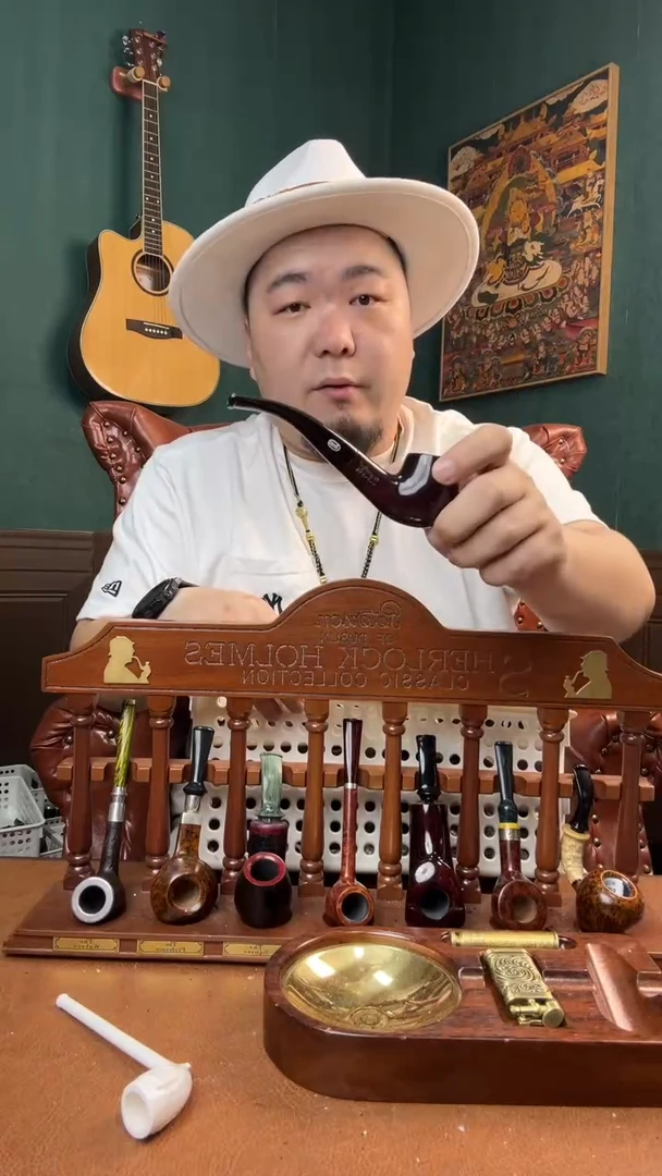 石楠木木雕款意大利进口石楠木烟斗