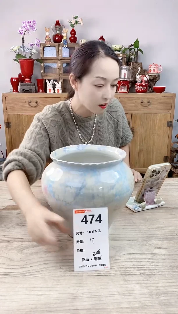 小玩子花盆直播编号474