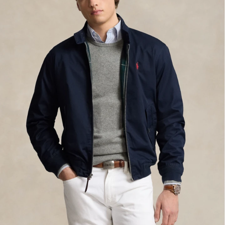 POLO RALPH LAUREN拉夫劳伦哈灵顿立领夹克休闲商务外套710923261