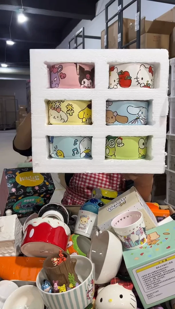 【闪购商品】杯三利鸥饭碗6件套