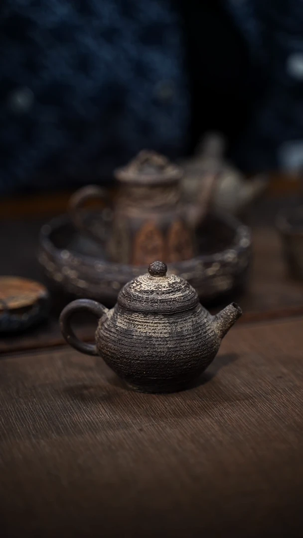 全手工制作  南蛮后手壶