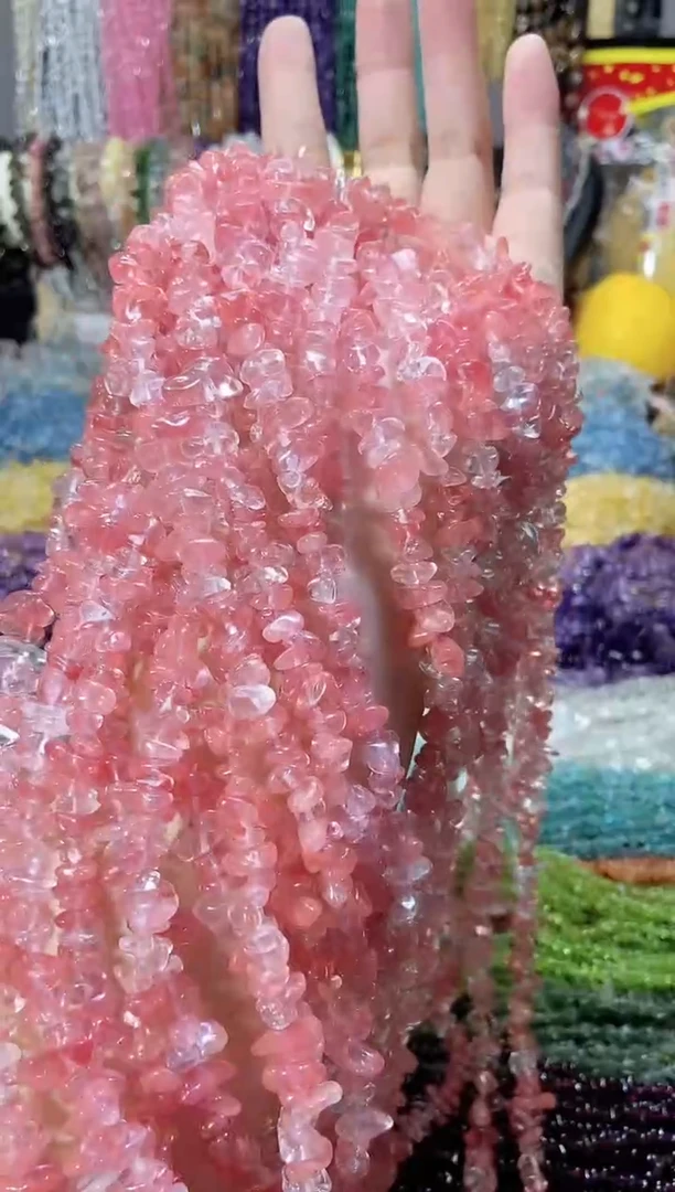 未镶嵌珠宝半成品水晶西瓜晶