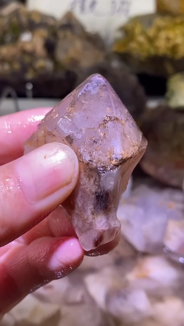 未镶嵌珠宝半成品水晶59号四川美姑超七花园水晶