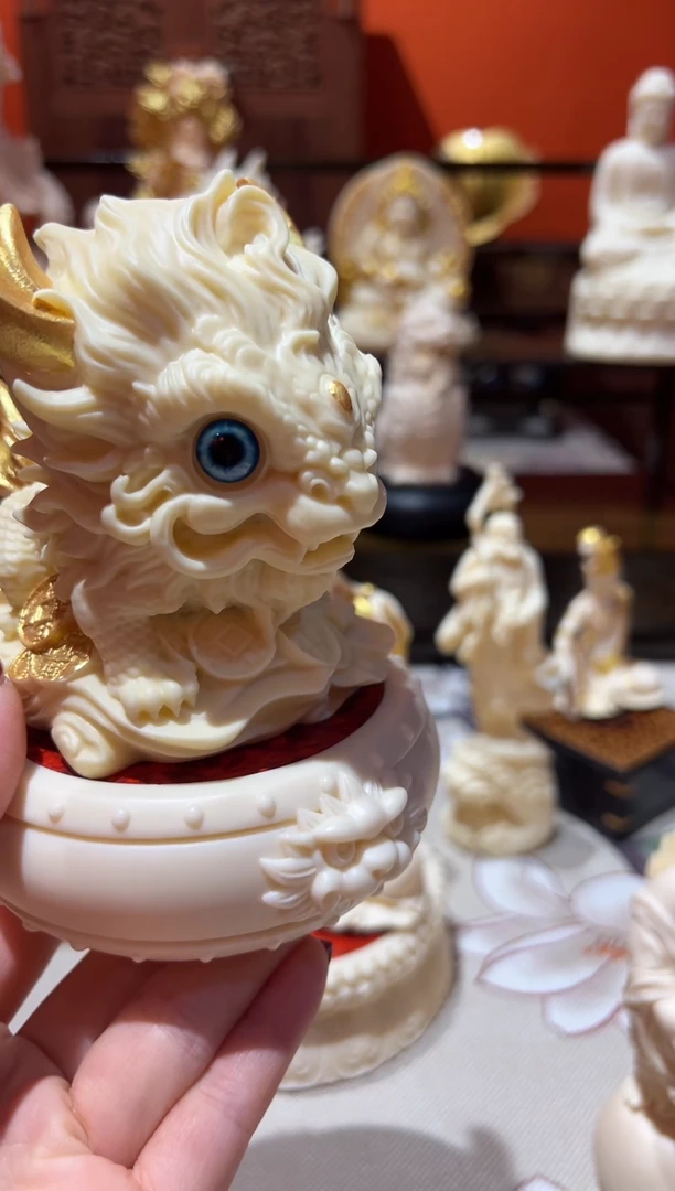 木瑞兽麒麟+貔貅底座