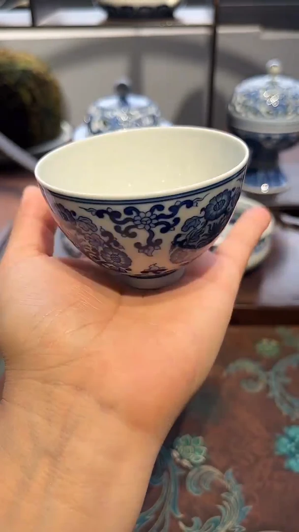 镹曰陶手工手绘柴窑制作茶具