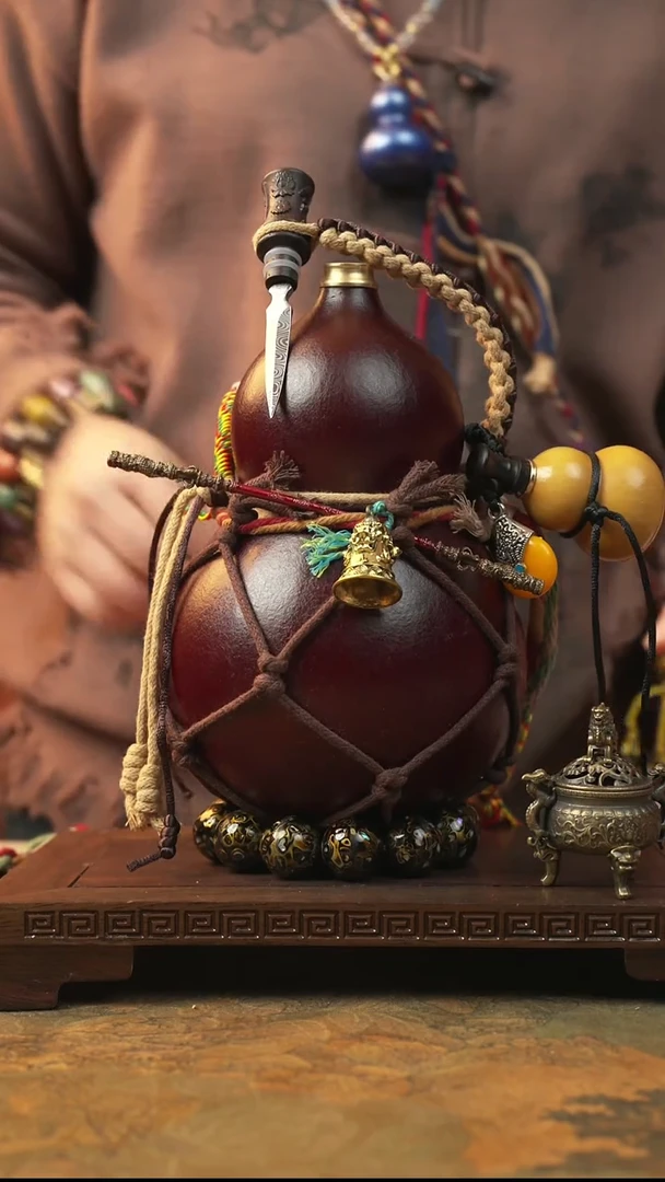 280大漆一物一拍记葫堂出品【不带手串】