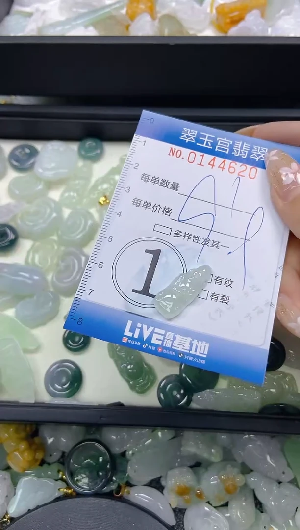 翡翠未镶嵌颈饰闪购0144620