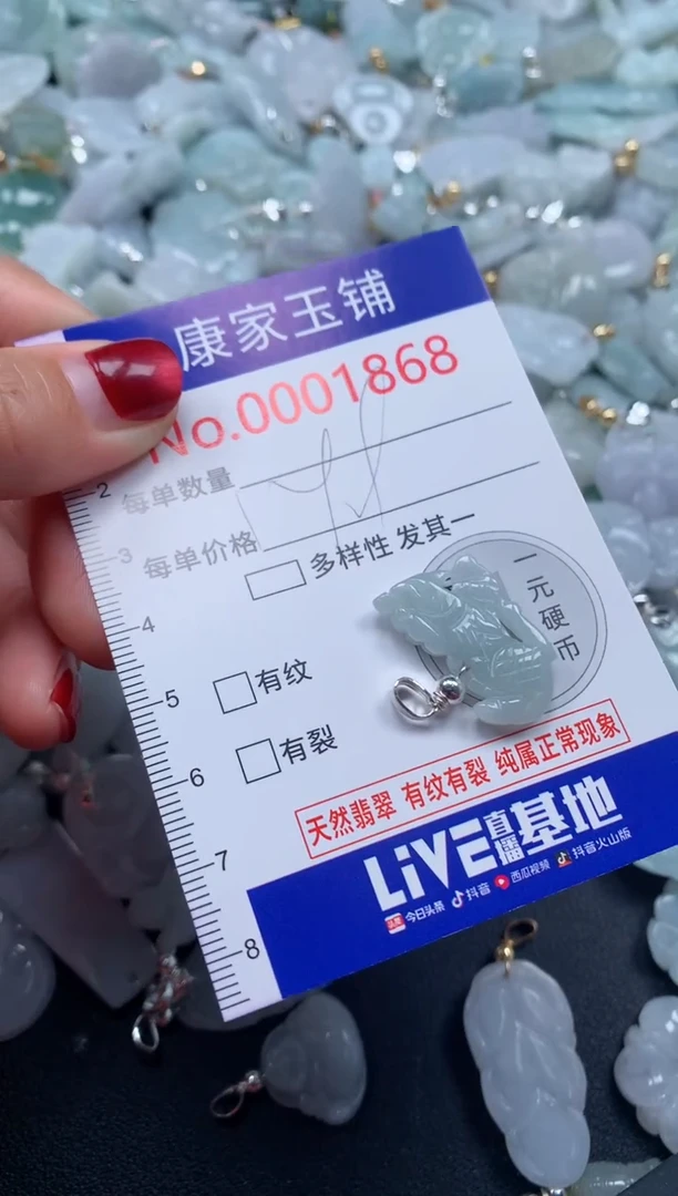 颈饰未镶嵌翡翠1868