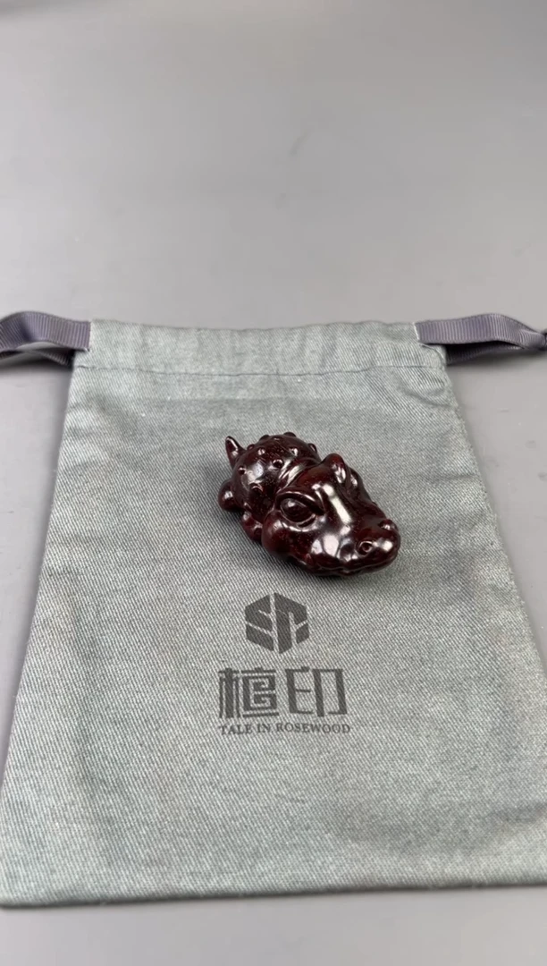 檀香紫檀（小叶紫檀）把件印度小叶紫檀 1鳄鱼