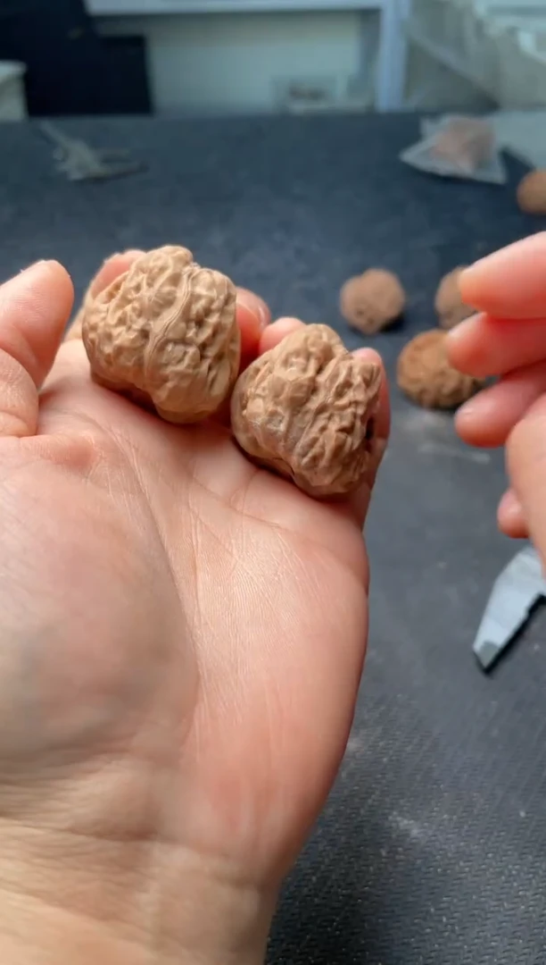 把件文玩核桃w149  蛤蟆头 33尺