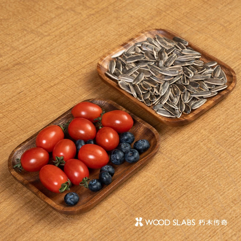 品牌宠粉 整木点心盘果盘糕点盘