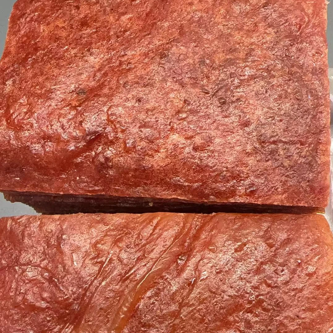 【直播对对碰】厚切大片蜜汁味猪肉脯